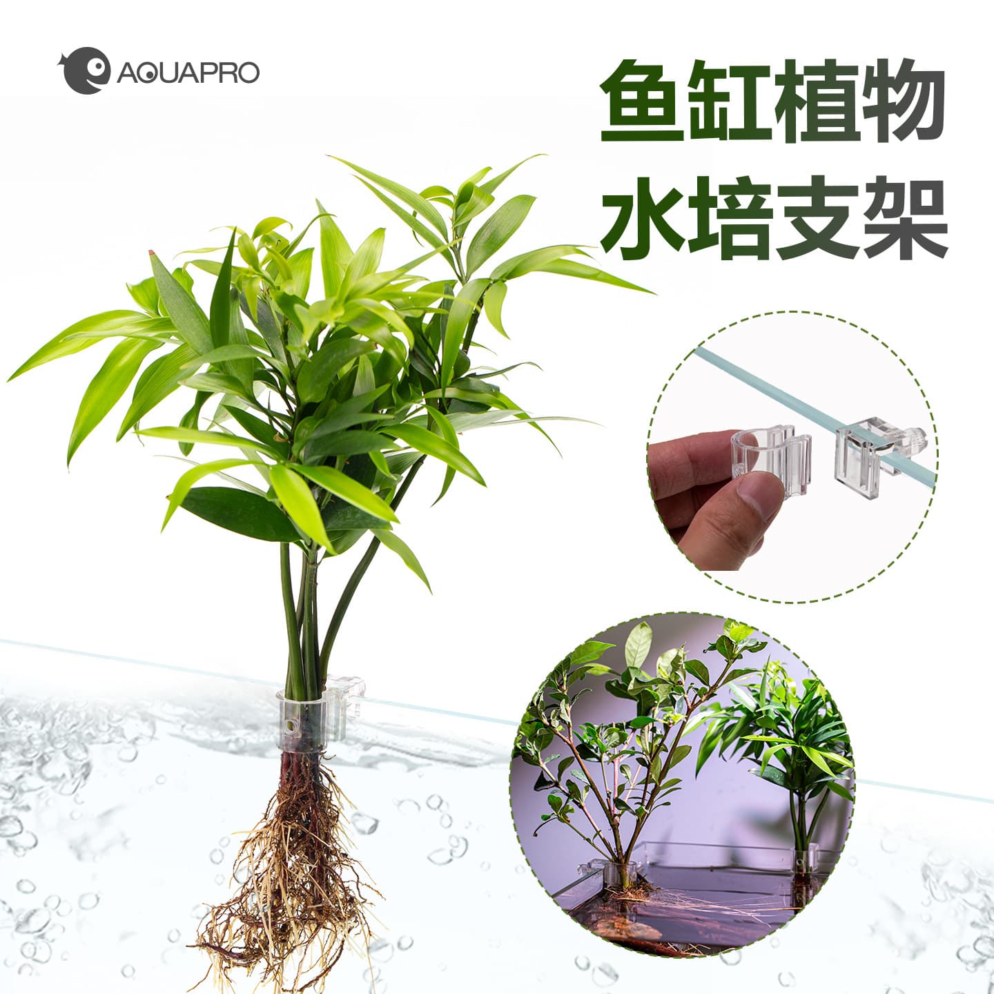 Xianyu Aquarium Plant Hydroponic Stand, Aquarium Hydroponic Fixed Bracket, Hydroponic Hanging Rack, Hydroponic Green Plants