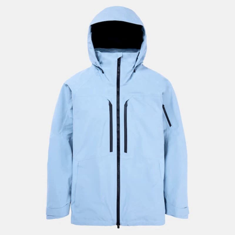Custom Export Men's Ski Jacket in Solid Color for Snowboarding