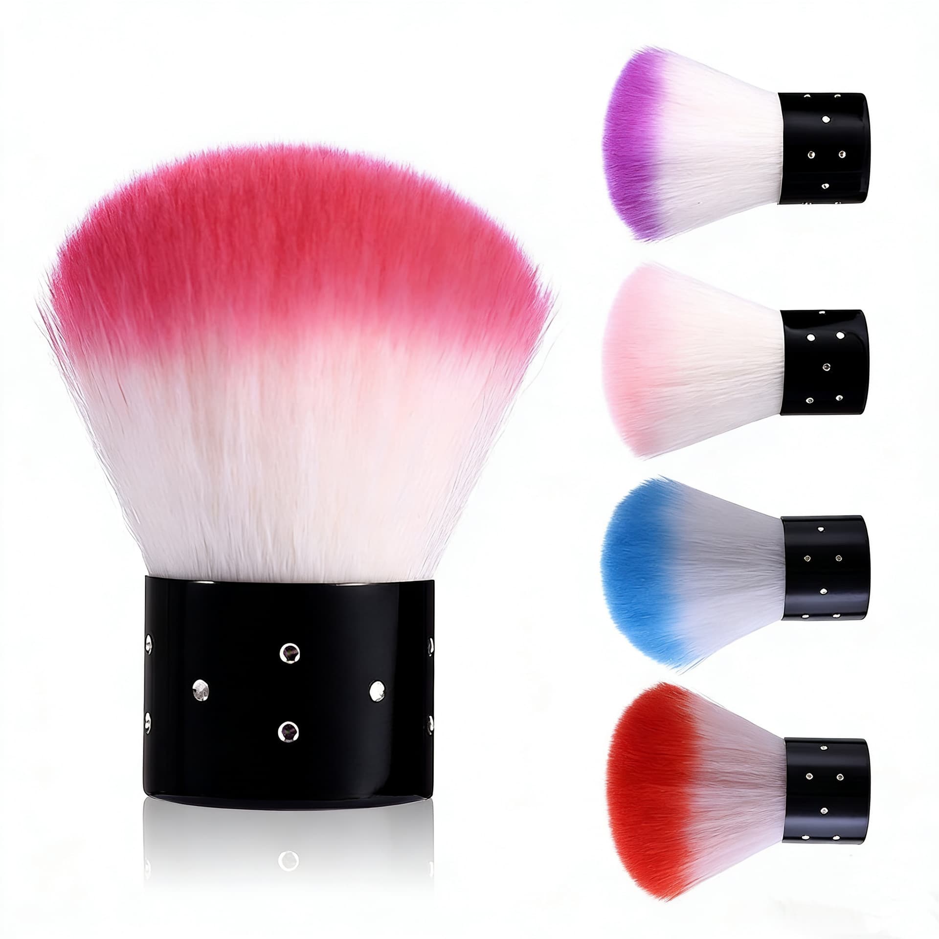 Cross-border new dust brush manicure tools nail brush mushroom head powder brush blush brush beauty tools makeup brush