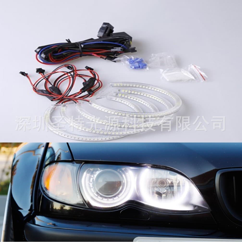 Angel Eye Ring Cotton Light Car LED Angel Eye Ring High Brightness Daytime Running Light DRL Ring