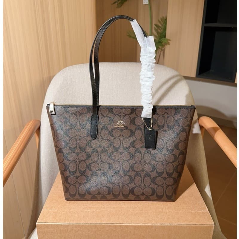 Koujia zip30 outer zipper tote bag old cauliflower basket portable shoulder armpit bag large capacity shopping bag
