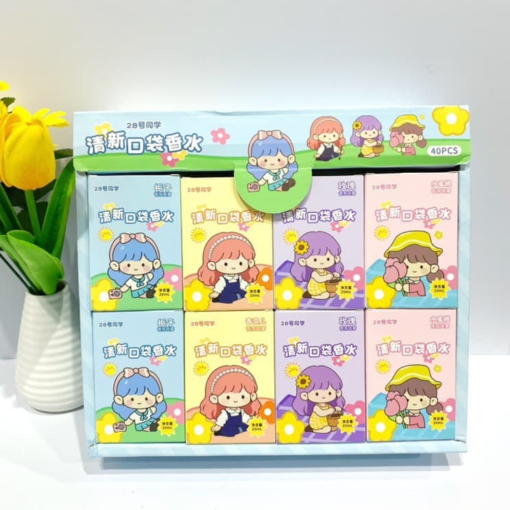 Bestselling Children's Perfume Blind Box Mini Pocket Perfume Long-Lasting Fragrance Popular Near Schools