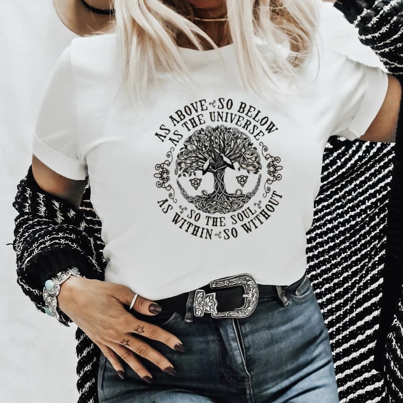 Witch Letter Funny T-Shirt Halloween Fashion Fall Autumn Casual
