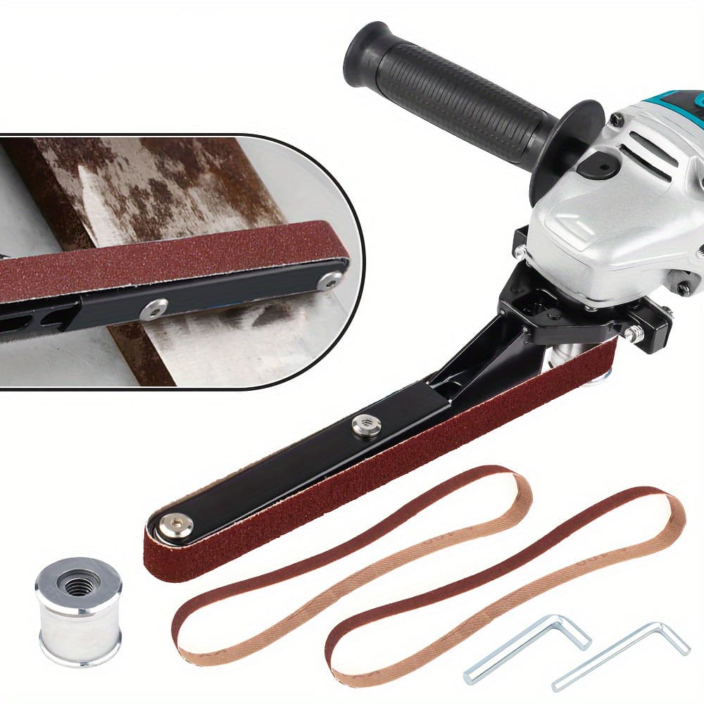 Angle Grinder Modified Belt Sander 100/125 Type Woodworking Grinding Polishing Rust Removal Conversion Stand Belt Sharpener