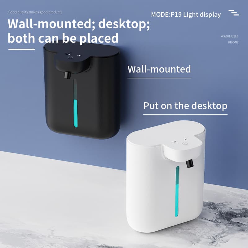 P19 Foam Soap Dispenser Smart Induction Soap Dispenser for Home Desktop Wall-Mounted Automatic Hand Soap Machine