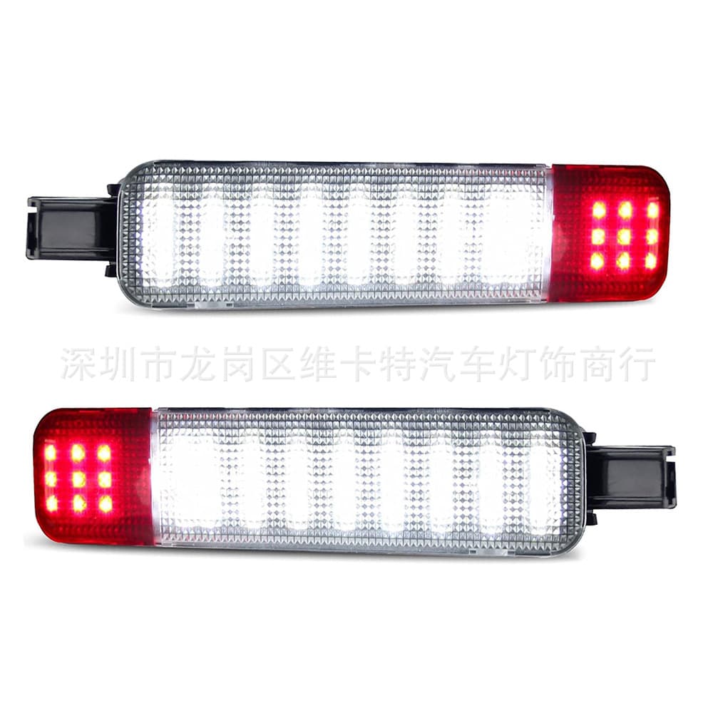 Cross-border Compatible with Chevy Silverado GMC Suburban Avalanche Dual Color Door Panel Light