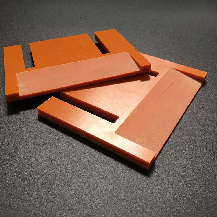Grade A orange and black bakelite, phenolic resin laminate, high-quality bakelite, anti-static bakelite processing.