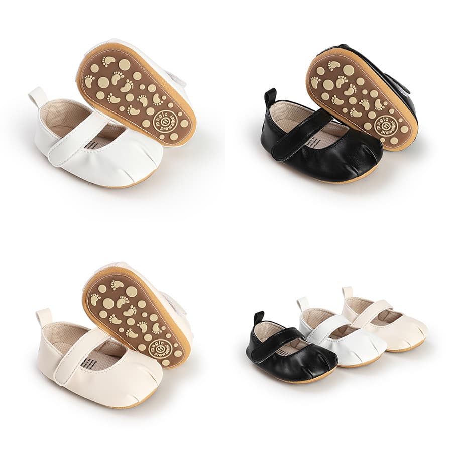 Jiamile Spring/Autumn Baby Girl Princess Shoes Indoor Rubber Sole Non-Slip Walking Shoes Babyshoes Factory Direct