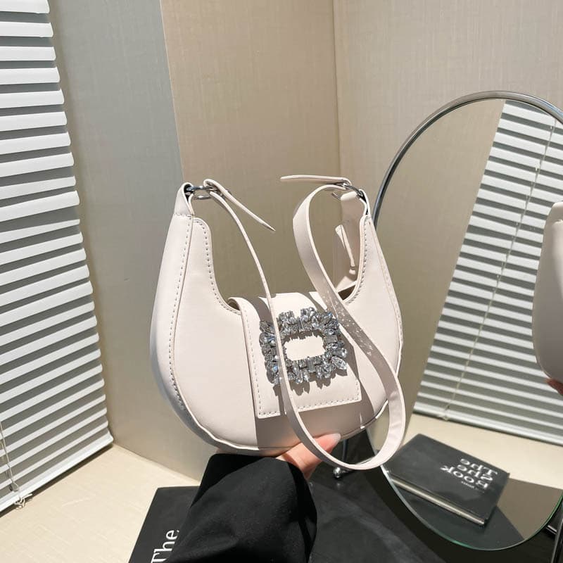 Niche Design Crescent Bag Light Luxury Versatile Commute Shoulder Bag Fashionable Underarm Bag 2025 New Trendy Chic Bag