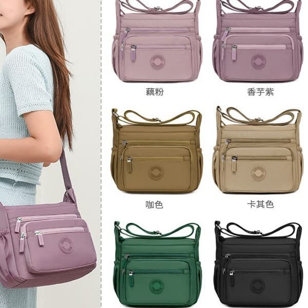 2025 new fashionable and popular shoulder bag, daily versatile crossbody bag, women's nylon casual commuting bag, mommy bag trendy