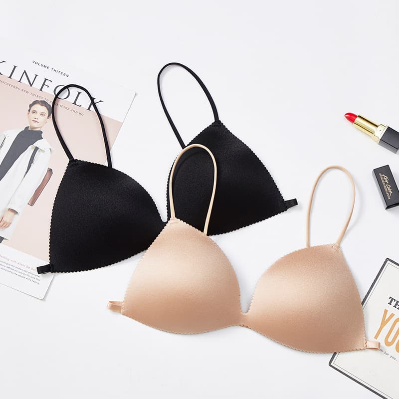 2024 Summer New Back Buckle Push-up Wrap Bra for Women, Wirefree Bra for Small Bust, Sexy Bra