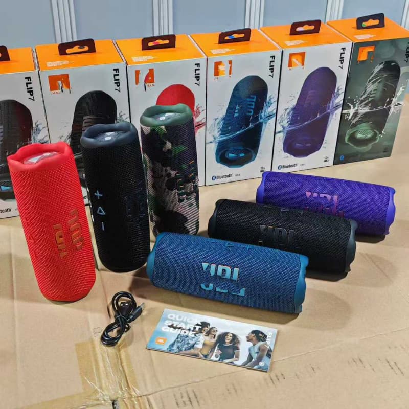 Cross-border applicable FLIP7 Kaleidoscope 7th Gen Portable Subwoofer High-End Appearance Outdoor Speaker Desktop Audio