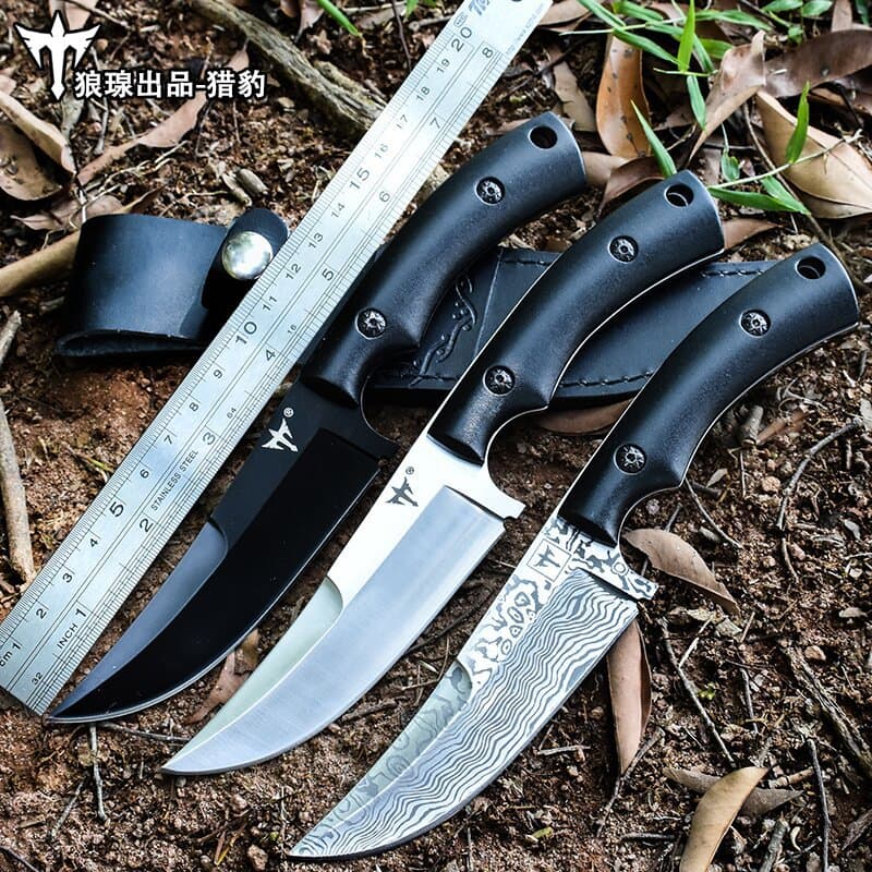 Outdoor Knife Sharp High Hardness Tactical Combat Fixed Blade Wilderness Survival Knife