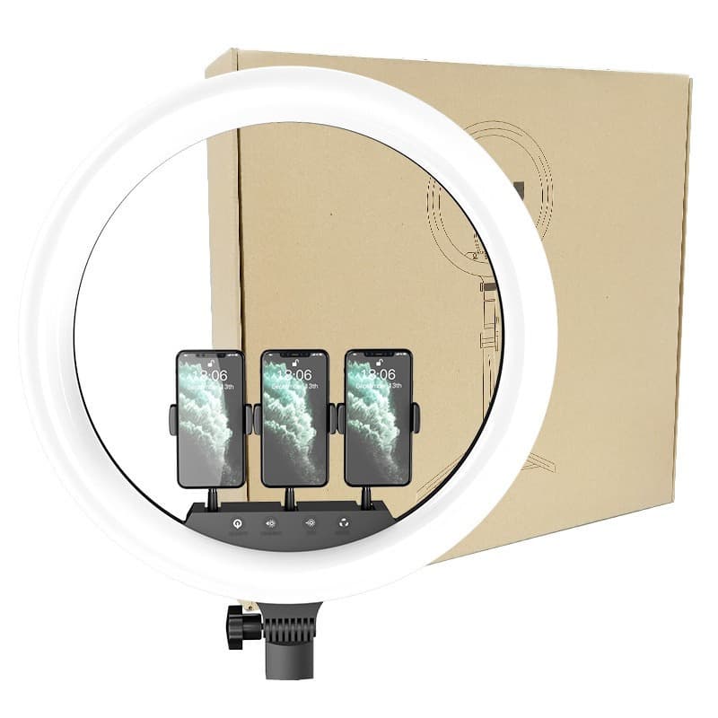 18-inch Phone Beauty Light 45cm Live Stream Fill Light Ring LED Light Selfie Light Dimmable