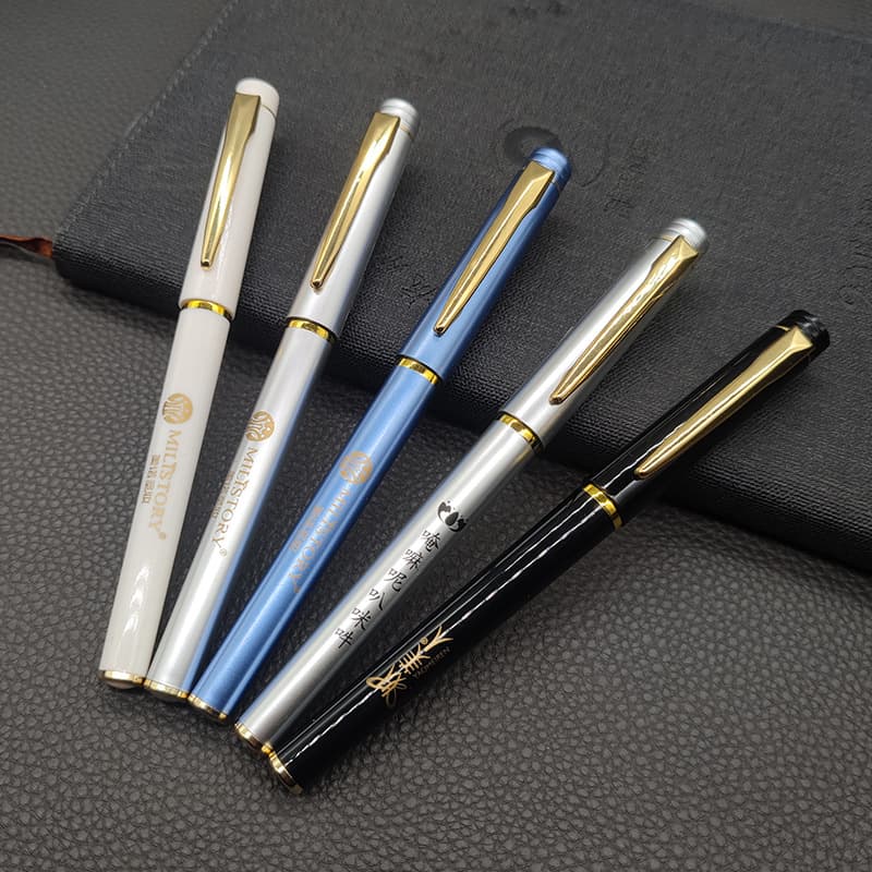 ✅ Factory Direct Supply Custom Engraved Gel Pen, Promotional Pen, Gift Pen, Custom QR Code Signature Pen Wholesale