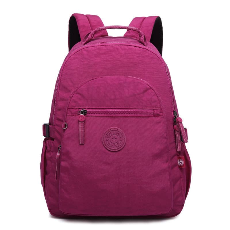 Versatile fashionable backpacks, practical travel bags, new washed nylon backpacks, primary and secondary school bags for men and women