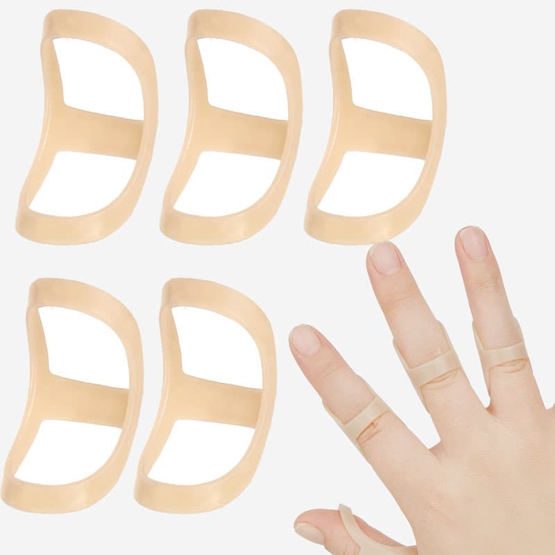 Finger Clip Fixed Ring Finger Sleeve Joint Protection Bent Deformation Hammer Toe Fixator