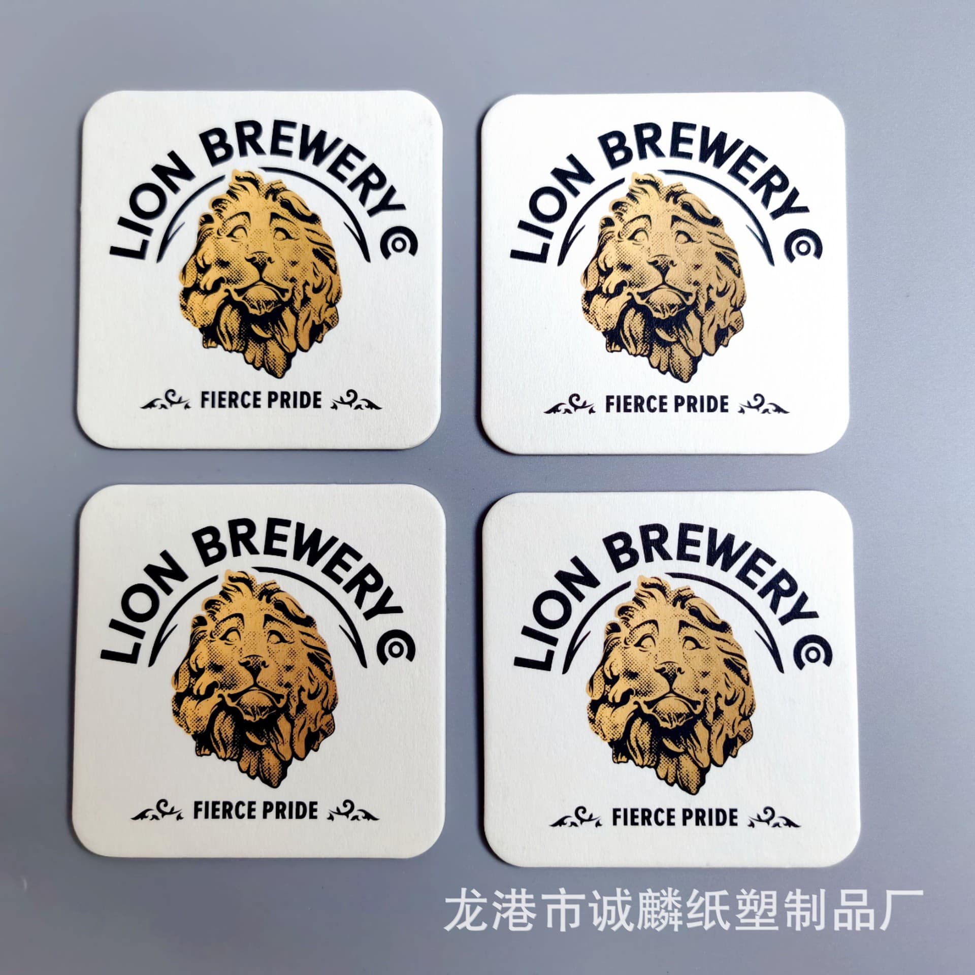 Factory direct manufacturing of absorbent paper coasters, beer coasters, square, round, and various other materials. We make custom absorbent paper coasters based on your designs.