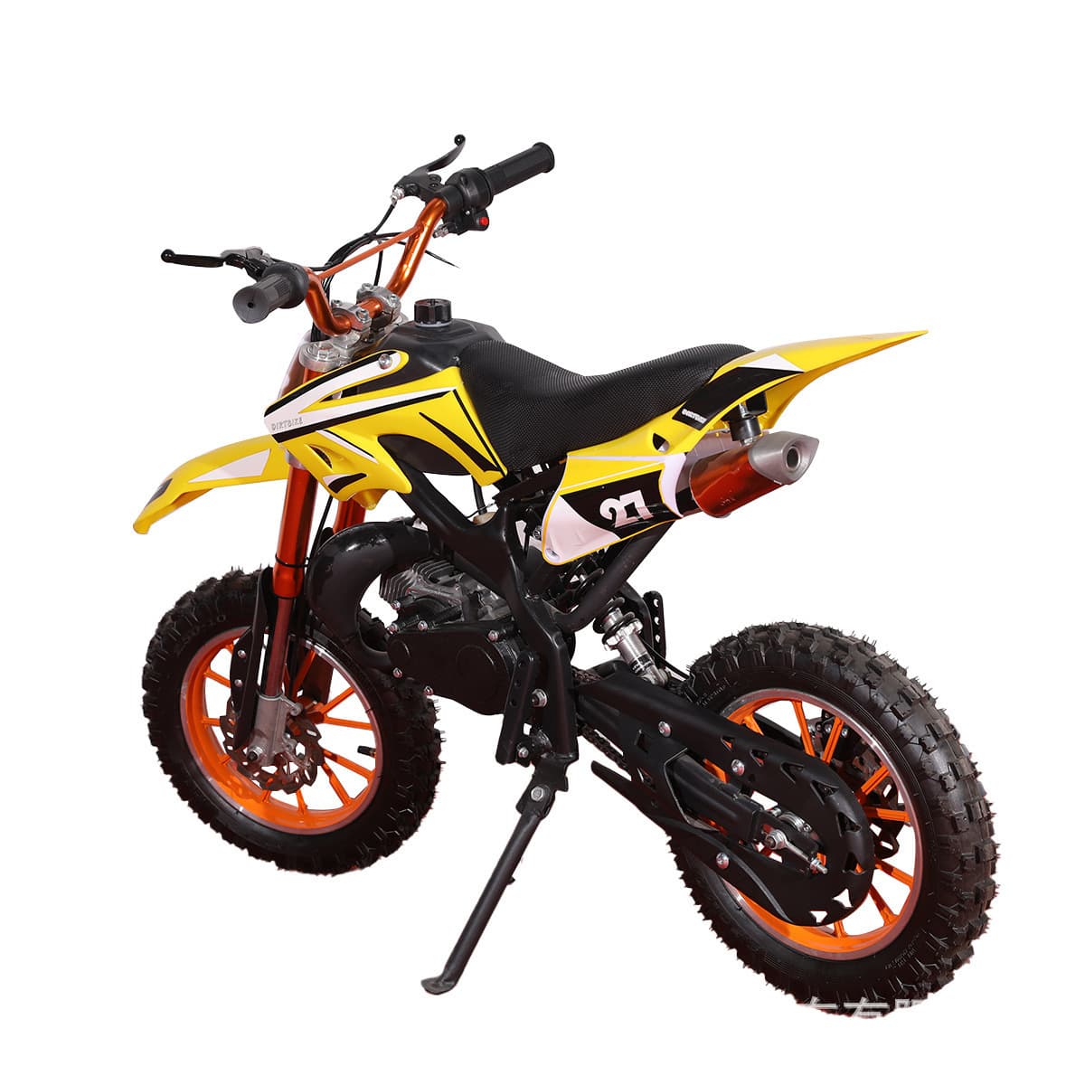 49CC Kids Off-Road Motorcycle High-Appearance Stroke Single-Cylinder Mini Sand Bike Cross-Border Best Seller Little Apollo Style