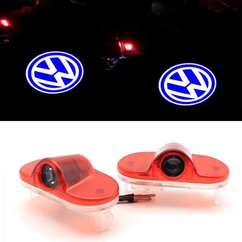 Compatible with Volkswagen Welcome Light Golf Golf 4 Touran Caddy Logo Door Light Projection Light