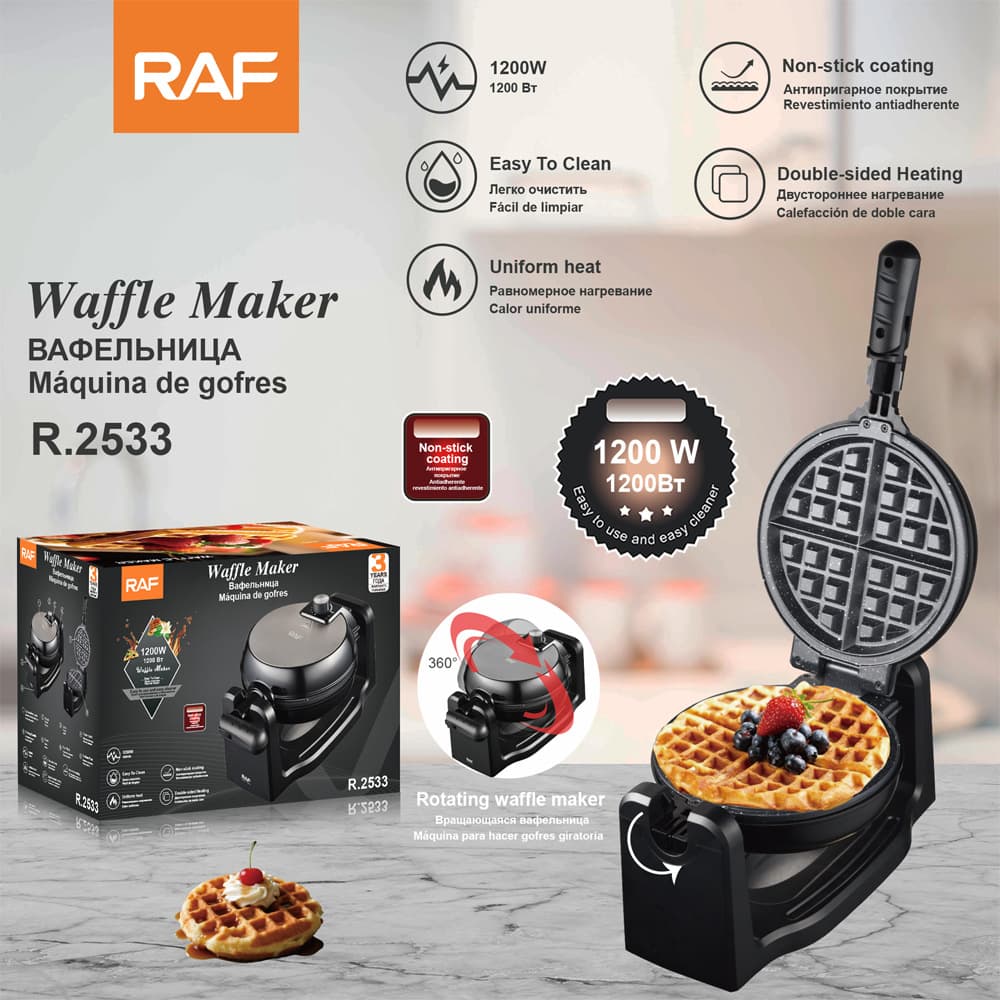RAF Waffle Maker Household Electric Griddle Spring Rolls European Standard In Stock
