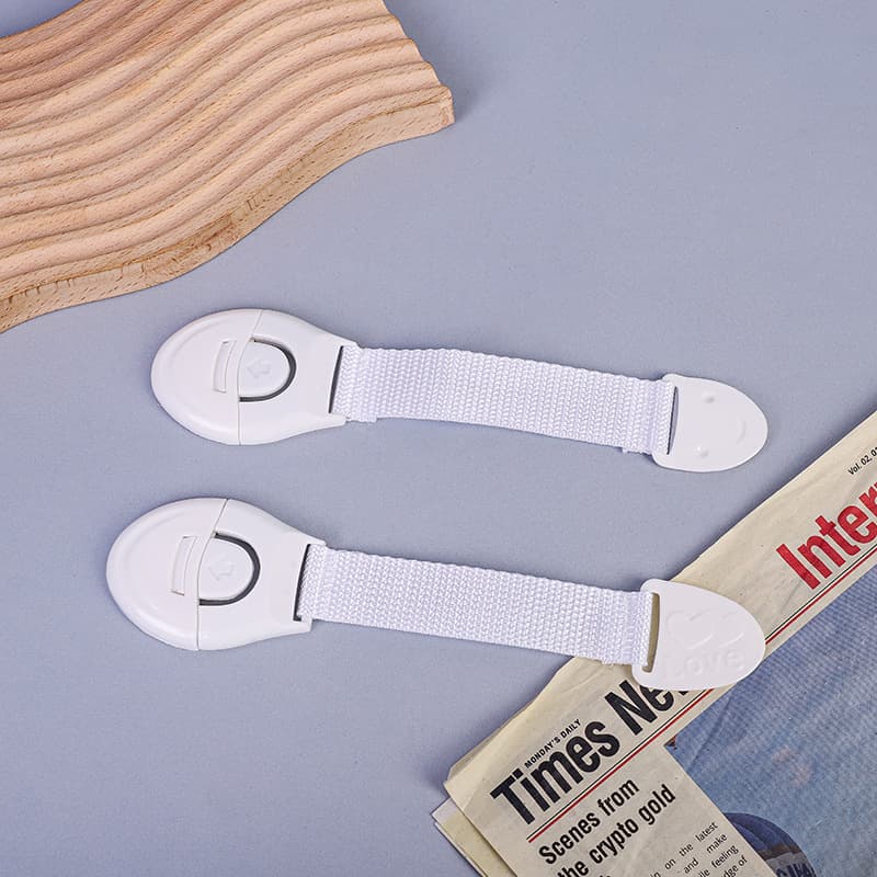 Fabric Strap Lock Baby Multi-Function Drawer Refrigerator Cabinet Door Safety Lock Child Latch Lock Drawer Plastic Toilet Lock