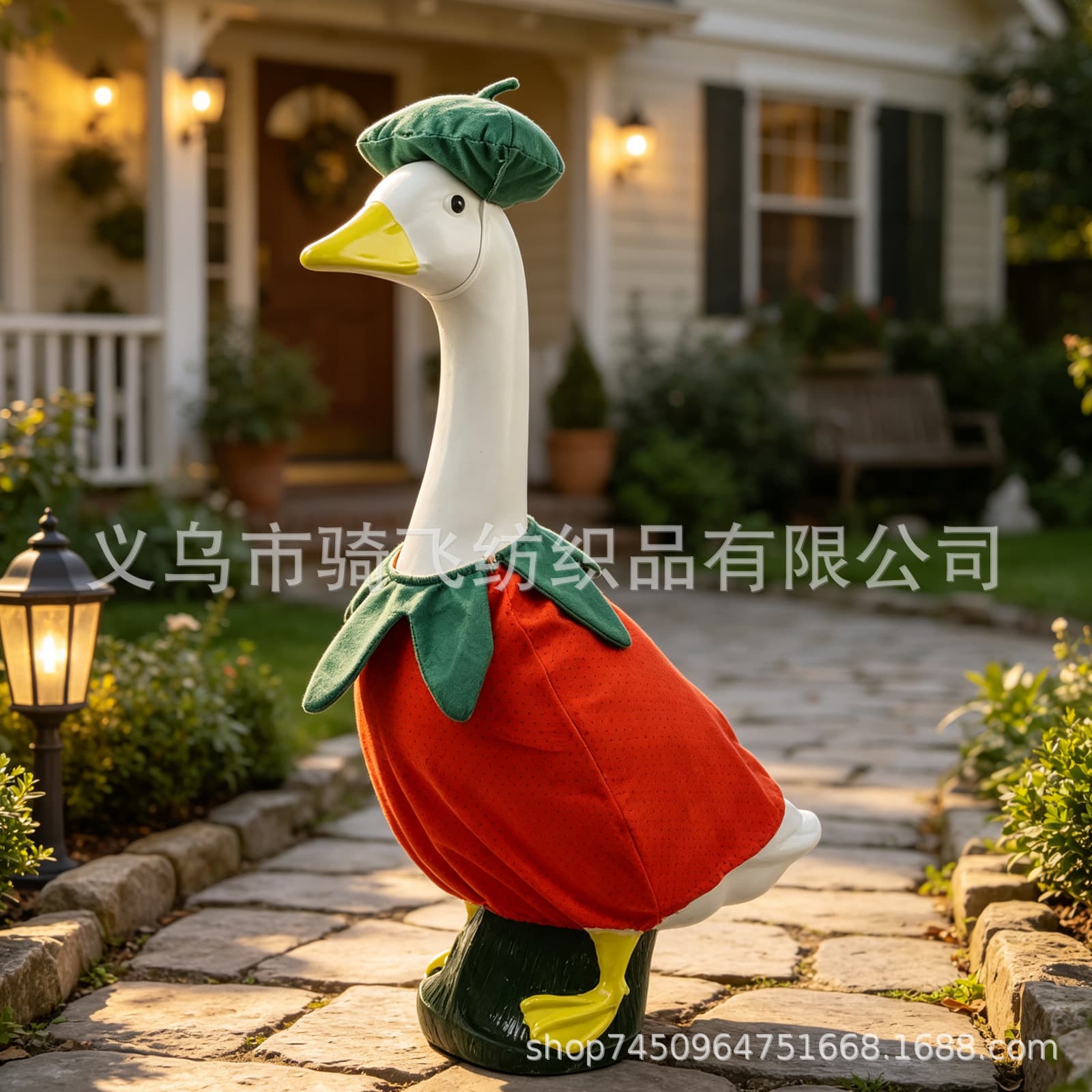 Cross-border New 23-inch Goose Costume Holiday Atmosphere Outdoor Decoration