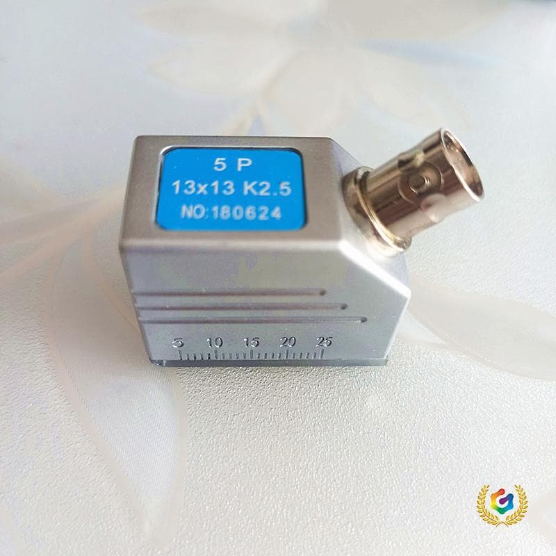 ✅ Ultrasonic Flaw Detector Angle Probe 2.5MHZ K1K2K3 Weld UT Testing Consumables Transducer Probe Cable