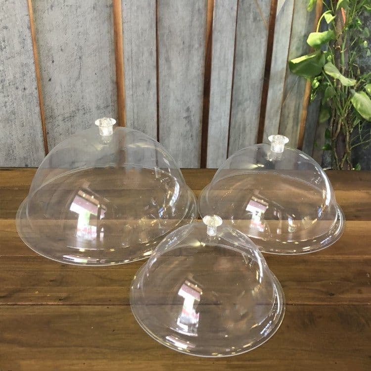 Transparent Dust Cover Food Lid, Rectangular Bread Cover, Cake Tray Lid, Round Plastic Lid