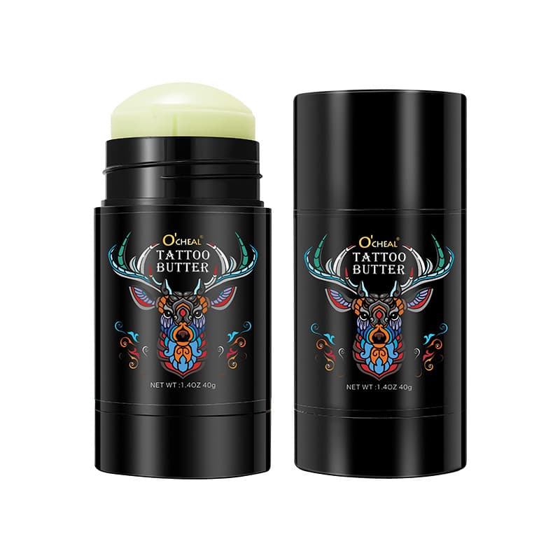 OCHEAL Cross-border Tattoo Care Stick for Color Fixation, Brightening, Moisturizing, and Gentle Skin Nourishment in a Twist-up Design
