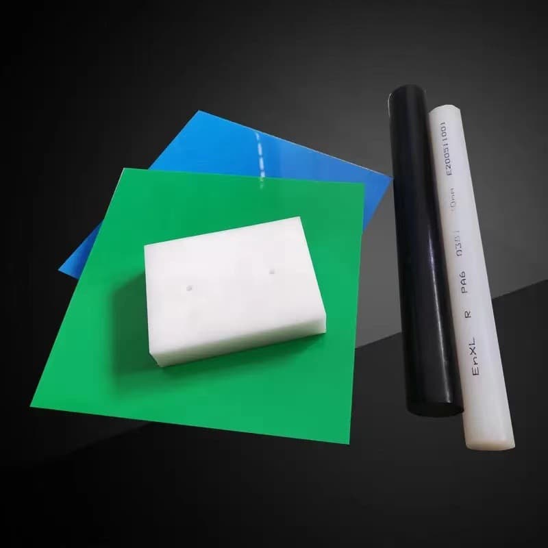 White nylon sheets, PA66 nylon rods, polyamide MC nylon sheets and rods, antistatic nylon sheet processing.