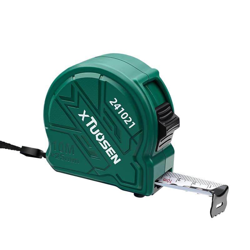 Tuosen Steel Tape Measure 5M Construction Measuring Ruler Thickened Hardened Industrial Grade Tape Measure 5 Meter Drop Resistant