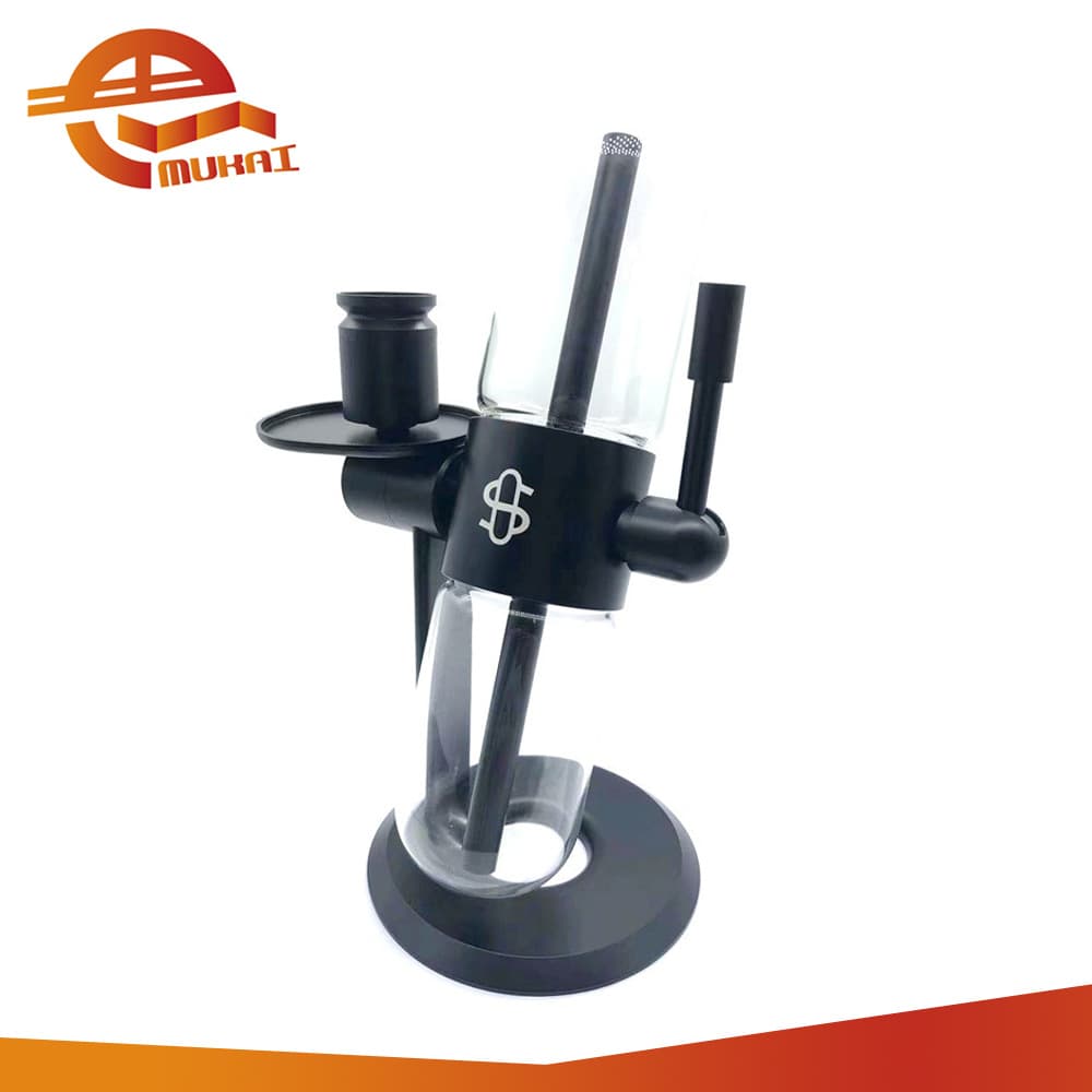 Cross-border Arabian Gravity Hookah Set Rotating Glass Hookah Dual Filtration Hookah Pipe