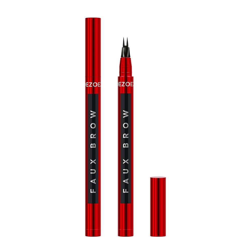 TK Cross-border TEMU Hot-selling Two-pronged Long-lasting Smudge-proof Waterproof Sweat-proof Eyebrow Pencil