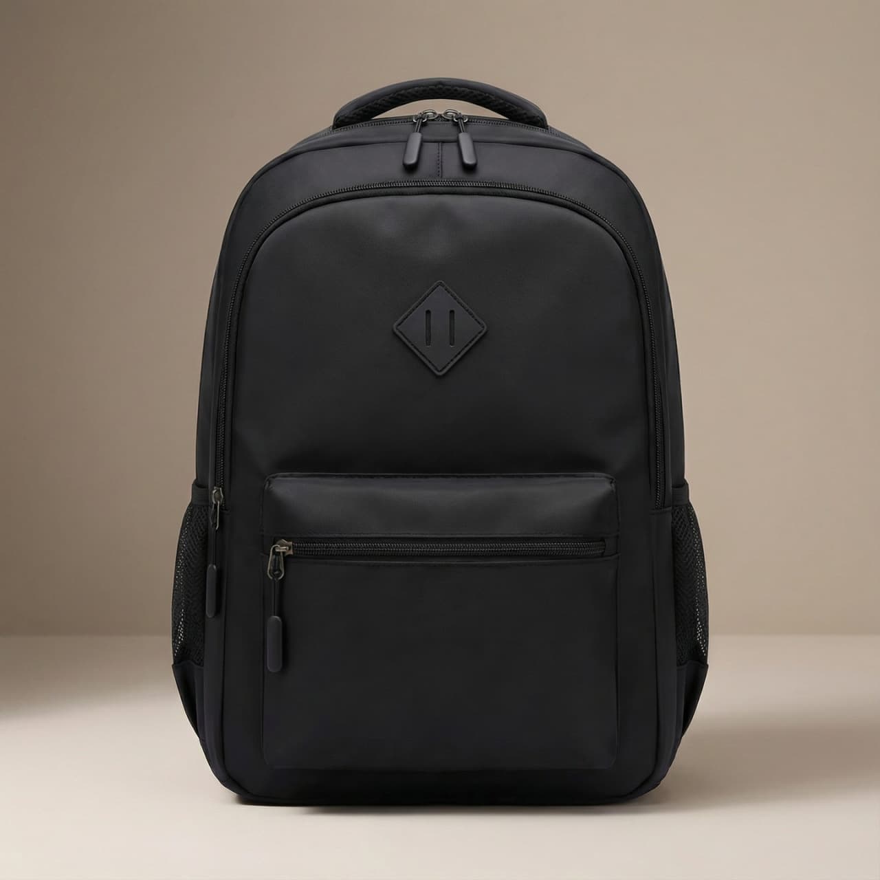 New Cross-Border Minimalist Waterproof Laptop Backpack, Large Capacity for Middle and High School Students, Business Travel, Solid Color