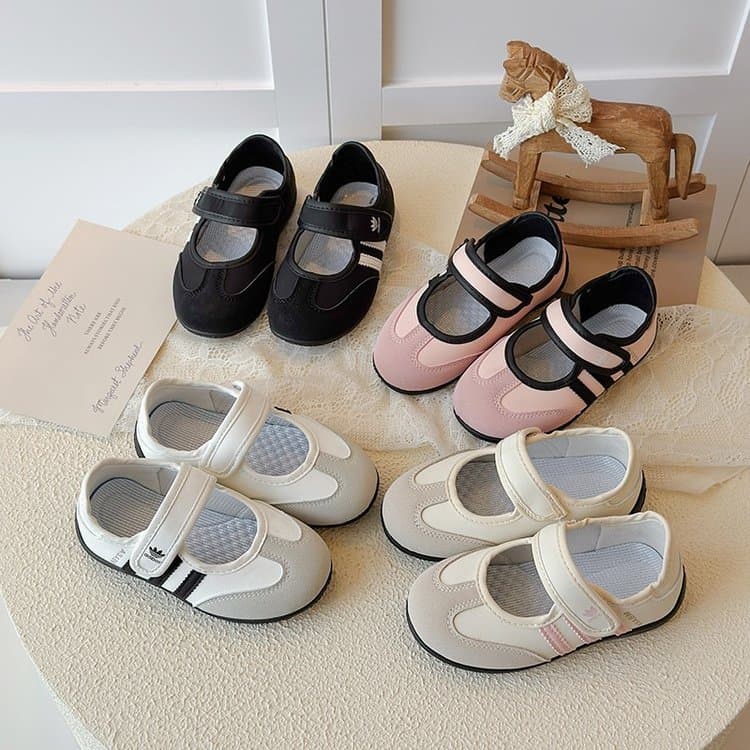 Children's Summer White Shoes 2026 New Ballet Hollow Student Sneakers for Middle and Big Kids Casual Trendy Board Shoes