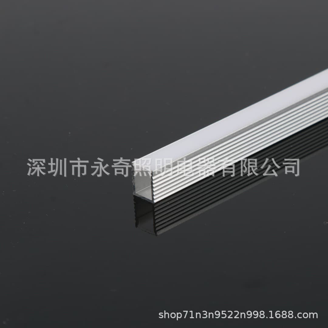 LED Aluminum Channel for Strip Lights, LED Linear Light Aluminum Profile, Cabinet Light Aluminum Profile Accessories