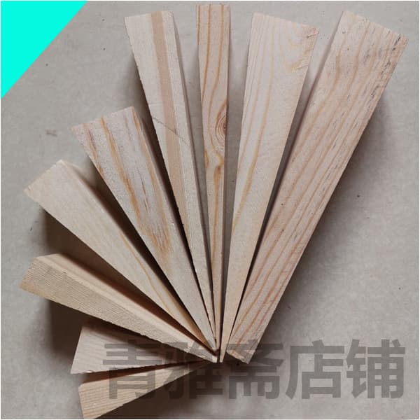 Decorative wood plugs, triangular wedges, expansion inclined wood blocks, track dowels, sliding rail pads, wood nails, door stops, wooden pegs.