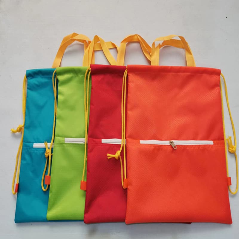 Customizable simple backpack for children's training classes, promotional printed logo school bag