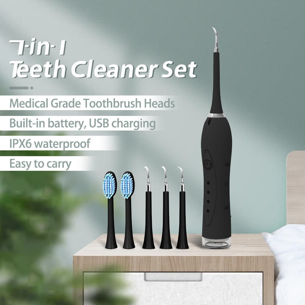 Electric tooth cleaner, household tooth cleaner, tooth high frequency calculus remover, tooth whitening instrument, tartar remover, cross-border