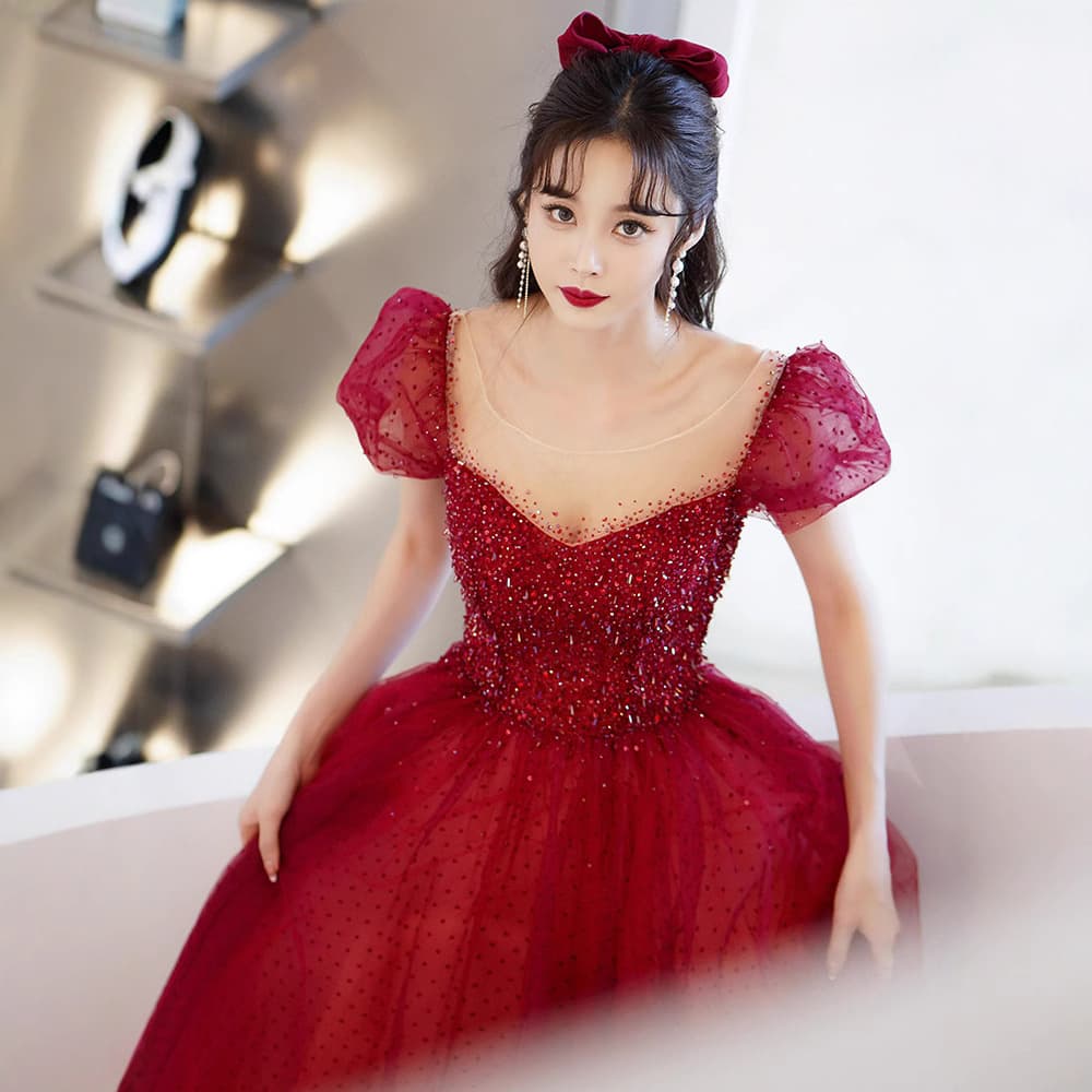Runaway Princess Toasting Dress Bride 2025 Summer New Style Gown Women Banquet Elegant Return Door Engagement Dress