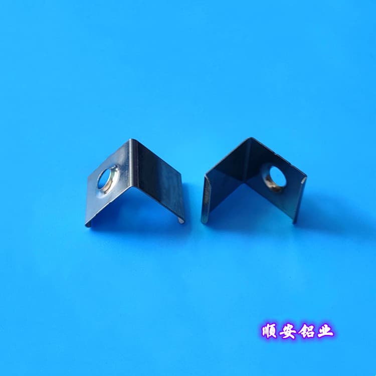 LED linear light rigid light strip housing accessories, hardware clips installation fixing parts, stainless steel components bulk stock