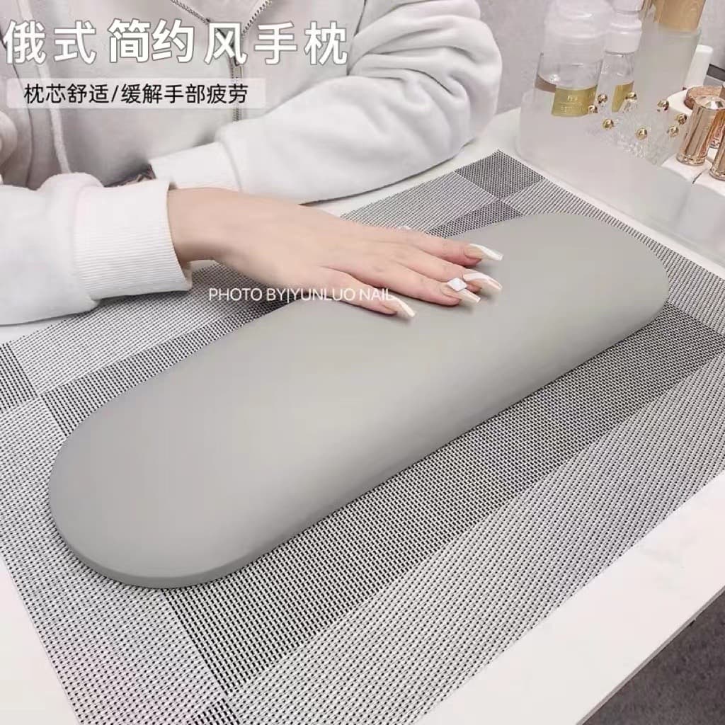 Russian Manicure Hand Rest Set Minimalist Leather Wrist Pillow Hand Cushion New Trendy Nail Salon Tool