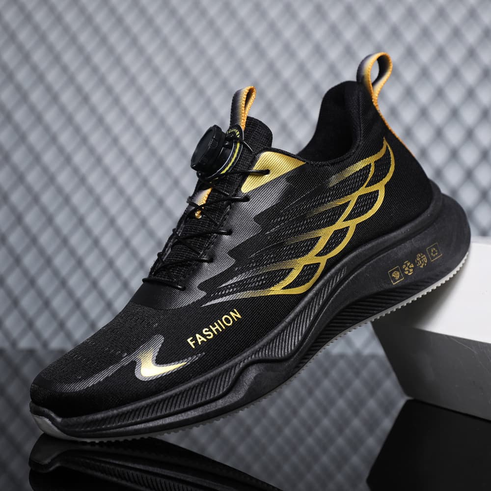 Cross-border Large Size Men's Shoes Luxury Button Casual Shoes Soft Sole Comfortable Durable Outdoor Sports Shoes Fashion Trend