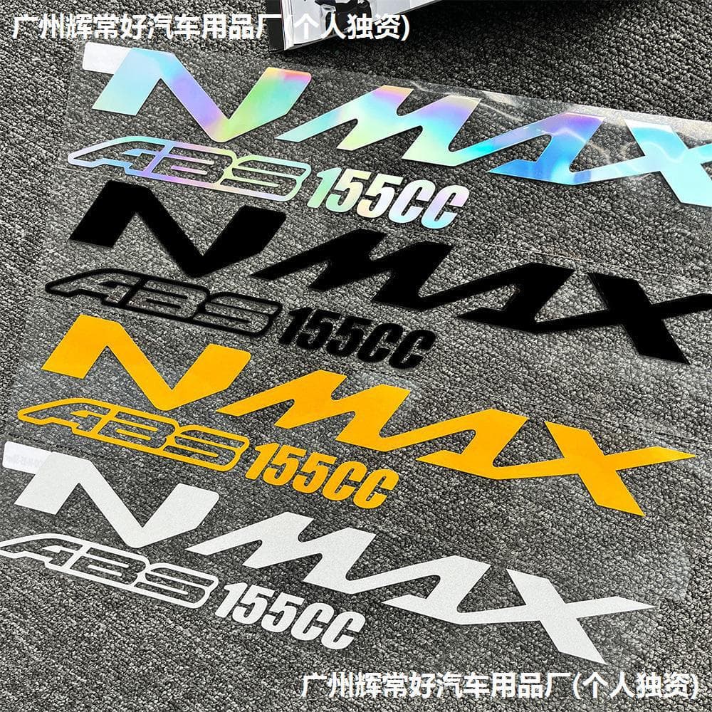 Cross-border motorcycle reflective sticker for Yamaha NMAX155 front decal side decoration sticker