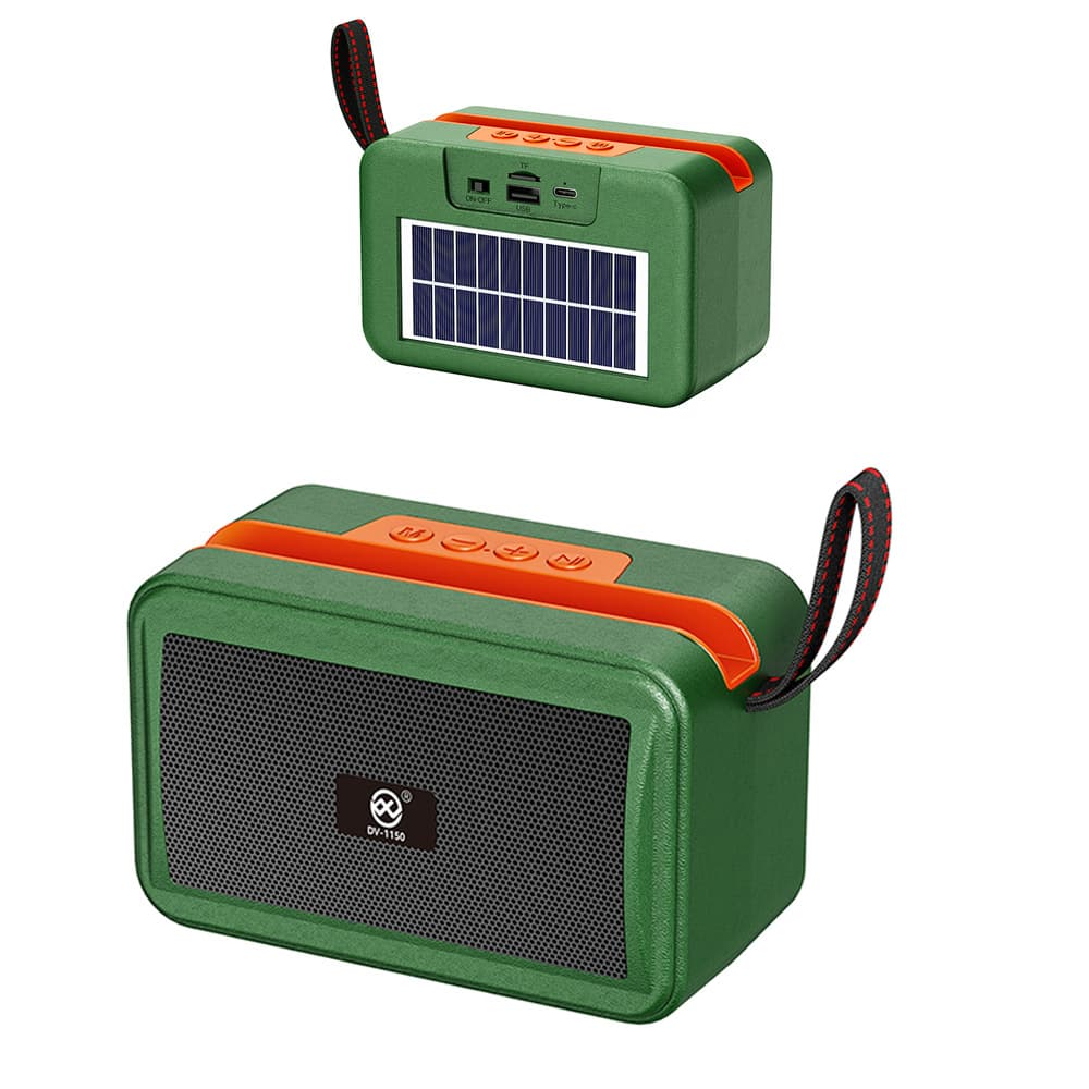 Export Special Solar Bluetooth Speaker Cross-border Africa Wireless Small Speaker TF Card Radio Portable Speaker
