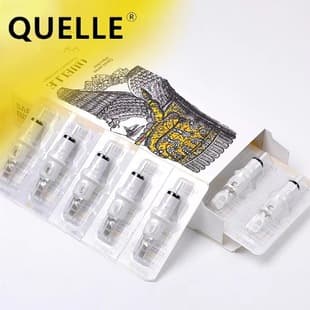 Premium Integrated Short-Handle Needles for Tattoo and Permanent Makeup, Eternal Ink and Diane Ink, 20 Pieces per Box