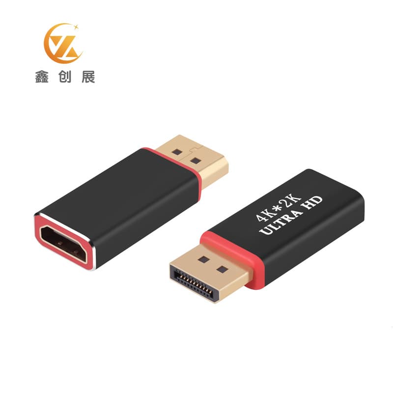 High-quality adapter, large DP to HDMI 1.4 HD 4K 30Hz converter, original chip DP to HDMI