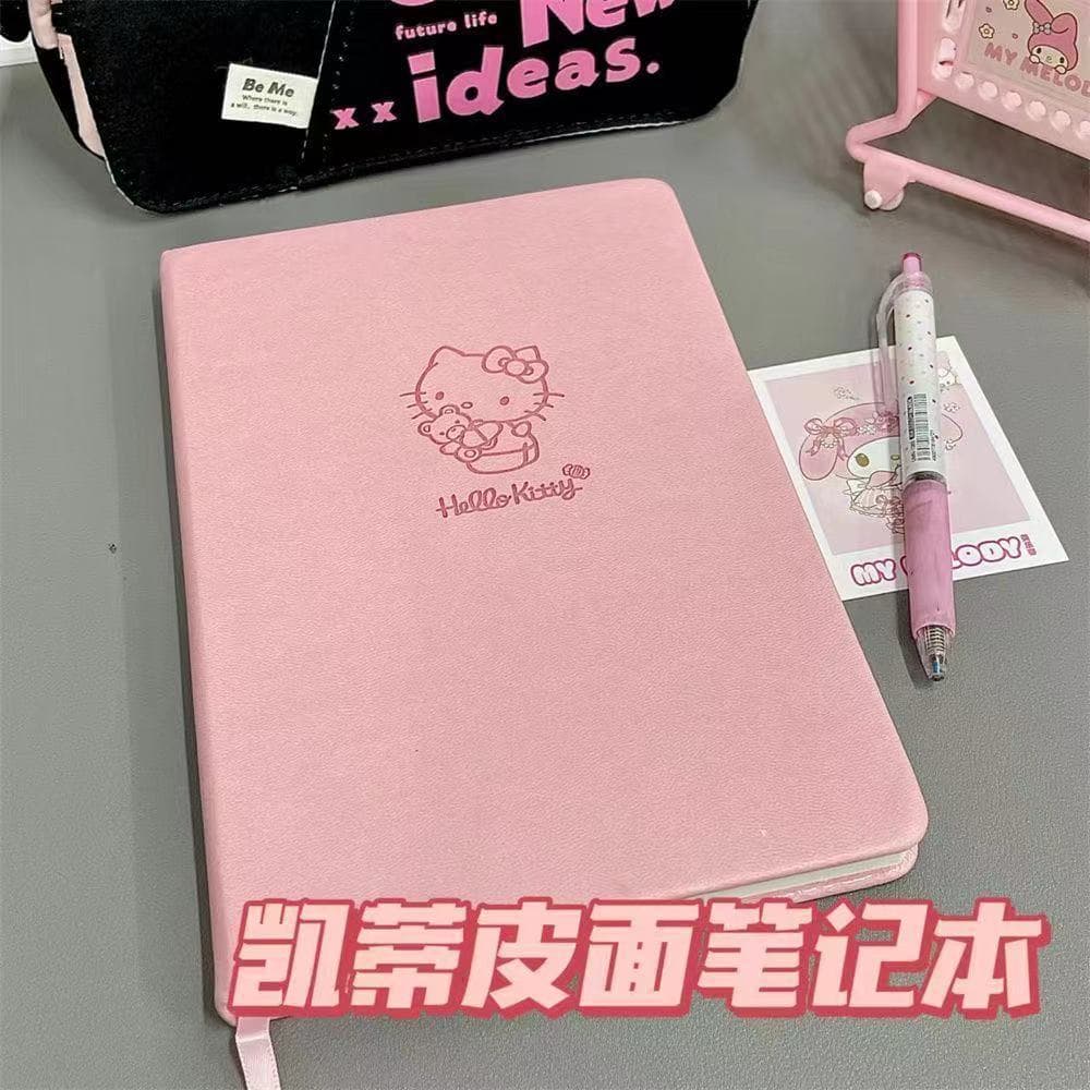 Hello Kitty 80 Sheets Cute Simple High-End Notebook Girl Diary Student Journal