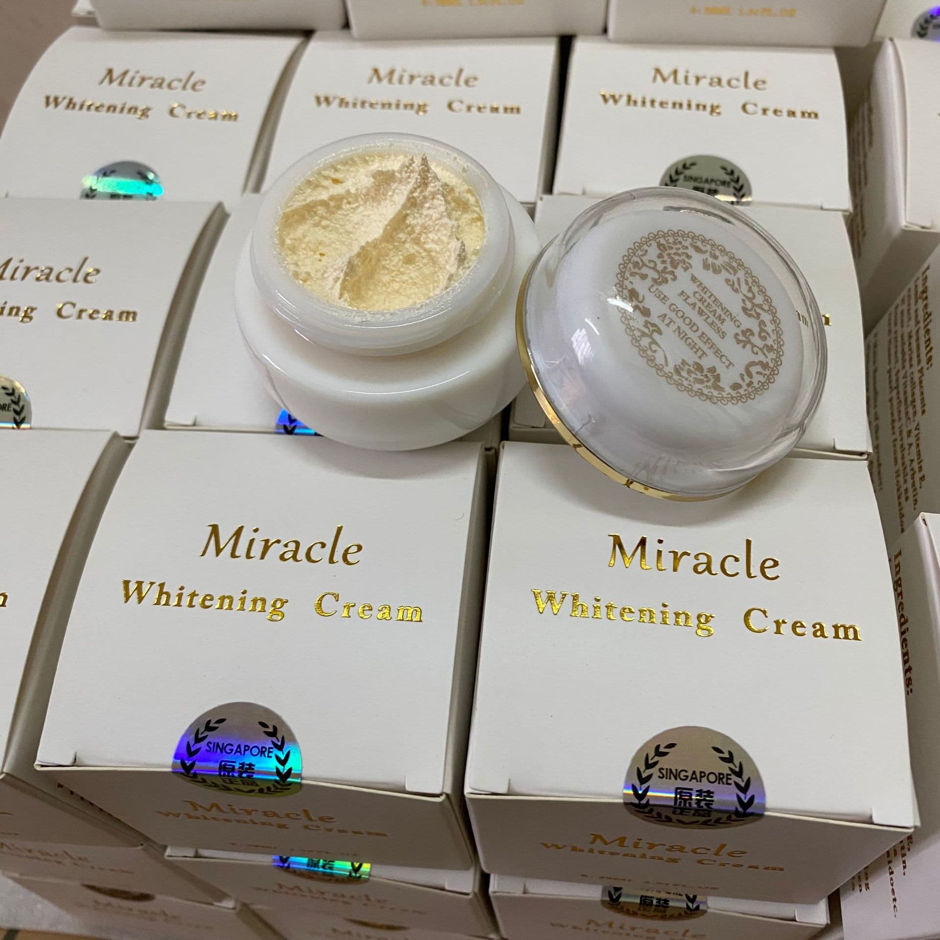 Wholesale Cosmetics Noble Lady Brightening Cream Immortal Series Cream 38g with Anti-Counterfeit QR Code